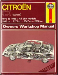 CX Workshop Manual